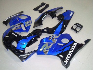 Best 1988-1989 Honda CBR250RR MC19 Motorcycle Fairings - Blue Glossy Black UK