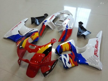 Best 1996-1997 Honda CBR900RR 893 Motorcycle Fairings - White Red Blue Yellow UK
