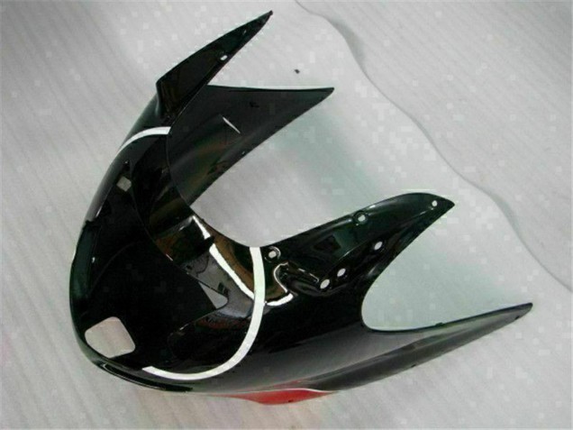 1996-2007 Honda CBR1100XX Blackbird Motorcycle Fairings - Red Glossy Black UK