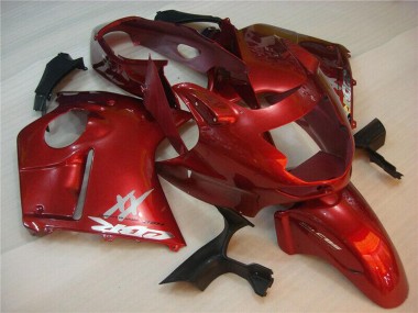 Best 1996-2007 Honda CBR1100XX Blackbird Motorcycle Fairing - Red UK
