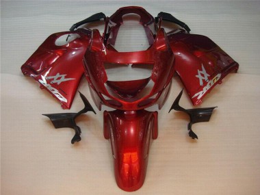 Best 1996-2007 Honda CBR1100XX Blackbird Motorcycle Fairing - Red UK