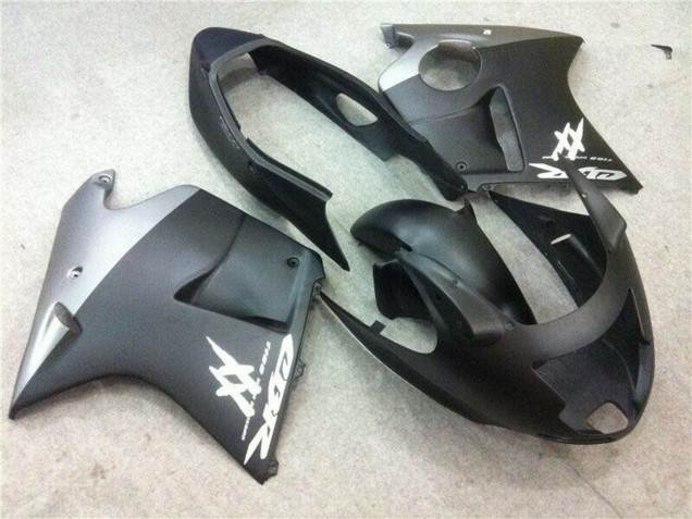 1996-2007 Honda CBR1100XX Blackbird Motorcycle Fairings - Matte Black Silver UK