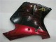1996-2007 Honda CBR1100XX Blackbird Abs Motorcycle Fairings - Glossy Black Red Flame UK