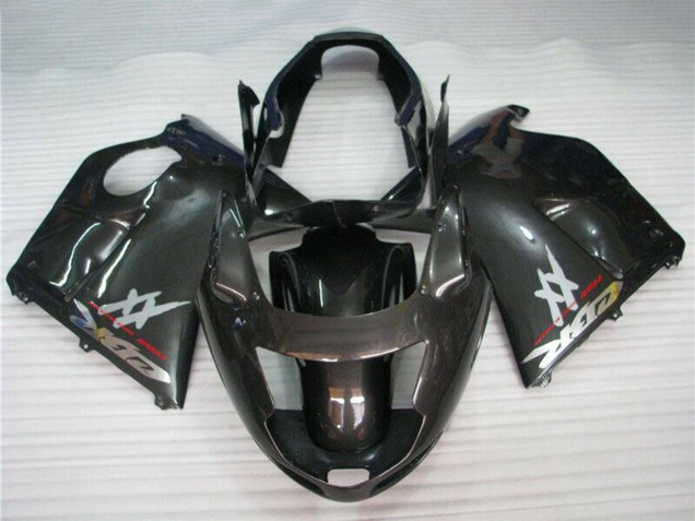 1996-2007 Honda CBR1100XX Blackbird Abs Motorcycle Fairing - Glossy Black UK