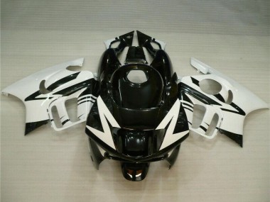 Best 1995-1996 Honda CBR600 F3 Motorcycle Fairings - White Glossy Black UK