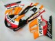 1995-1996 Honda CBR600 F3 Motorcycle Fairing - Orange White Red Glossy Black Repsol UK