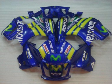 Best 1995-1996 Honda CBR600 F3 Motorcycle Fairings - Blue Green Yellow MoviStar Red Castrol UK