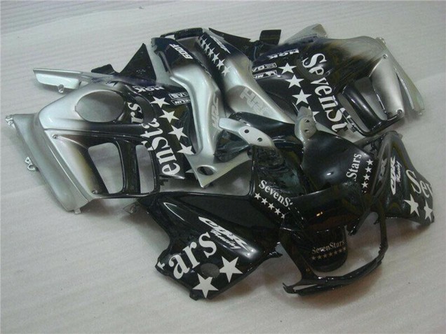 1995-1996 Honda CBR600 F3 Motorcycle Fairings - Silver Glossy Black SevenStars UK