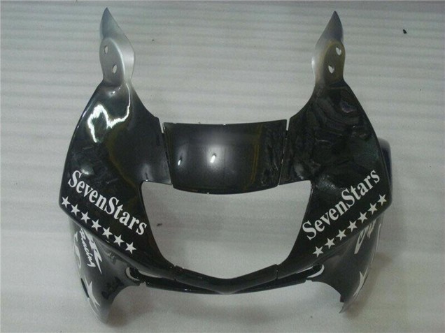1995-1996 Honda CBR600 F3 Motorcycle Fairings - Silver Glossy Black SevenStars UK