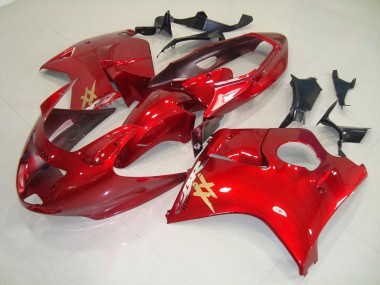 Best 1996-2007 Honda CBR1100XX Blackbird Abs Motorcycle Fairings - Red UK