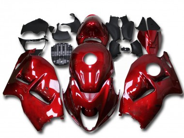 Best 1996-2007 Suzuki GSXR 1300 Hayabusa Motorcycle Fairings - Candy Red UK