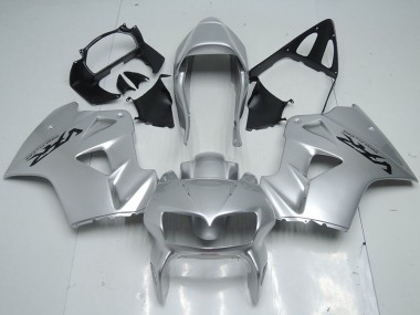 Best 1998-2001 Honda VFR 800 Motorcycle Fairings - Silver UK