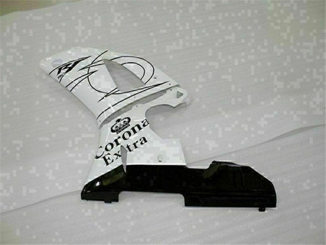2000-2001 Yamaha YZF R1 Motorcycle Fairings - White Black Corona Extra UK