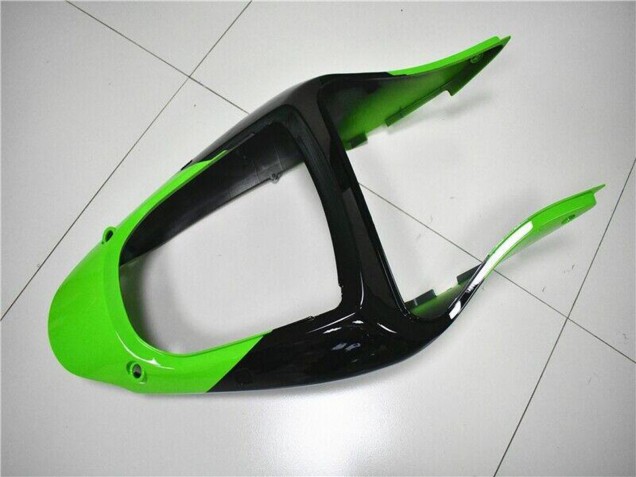 2000-2002 Kawasaki ZX6R Motorcycle Fairing Kits - Green White Black UK
