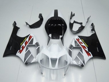 Best 2000-2006 Honda VTR1000 Motorcycle Fairings - White Glossy Black UK