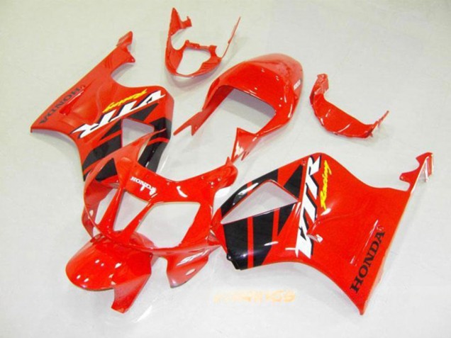 2000-2006 Honda VTR1000 Motorcycle Fairing - Red Glossy Black Stripe UK