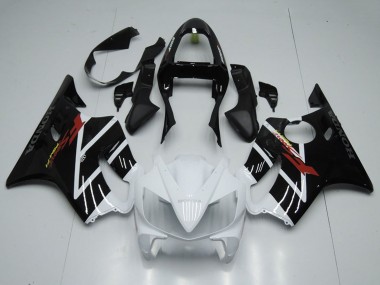 Best 2001-2003 Honda CBR600 F4i Motorcycle Fairing - White Glossy Black F Sport UK