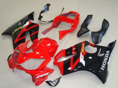 Best 2001-2003 Honda CBR600 F4i Motorcycle Fairing - Red Glossy Black UK