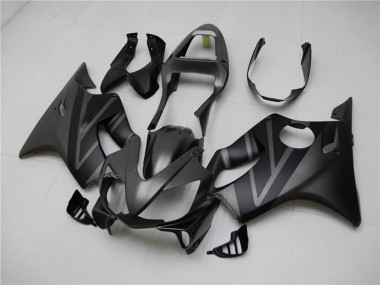 Best 2001-2003 Honda CBR600 F4i Motorcycle Fairing Kits - Matte Black Grey UK