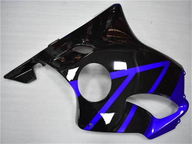 2001-2003 Honda CBR600 F4i Motorcycle Fairing - Blue Glossy Black UK