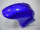 2001-2003 Honda CBR600 F4i Motorcycle Fairing - Blue Glossy Black UK