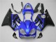 2001-2003 Honda CBR600 F4i Motorcycle Fairing - Blue Glossy Black UK