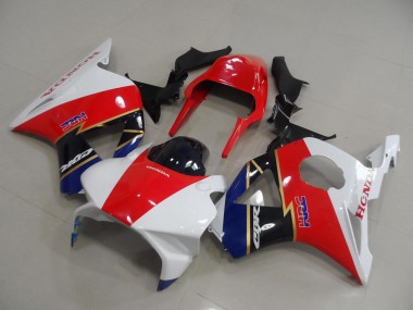 Best 2002-2003 Honda CBR900RR 954 Motorcycle Fairings - Red White Dark Blue UK
