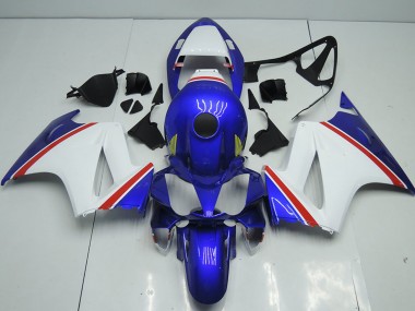 Best 2002-2013 Honda VFR 800 Motorcycle Fairings - White Blue Red UK