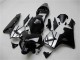 2003-2004 Honda CBR600RR Motorcycle Fairings - Silver Glossy Black Stripe UK