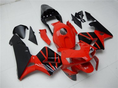 Best 2003-2004 Honda CBR600RR Motorcycle Fairings - Red Glossy Black OEM Style UK