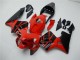 2003-2004 Honda CBR600RR Motorcycle Fairings - Red Glossy Black OEM Style UK