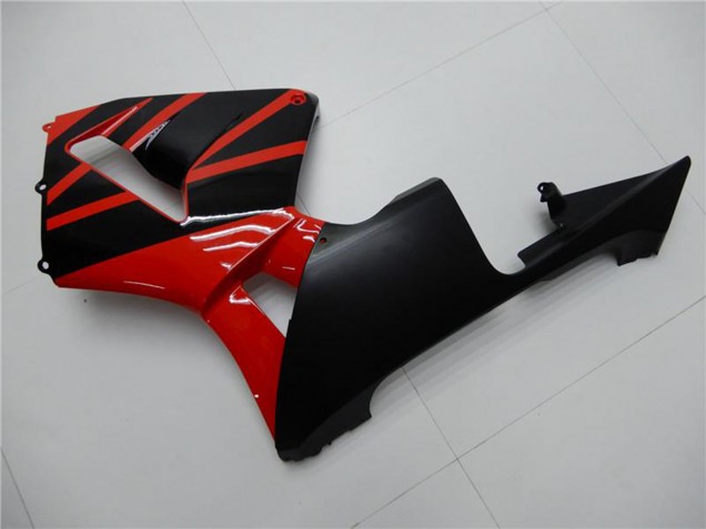 2003-2004 Honda CBR600RR Motorcycle Fairings - Red Glossy Black OEM Style UK
