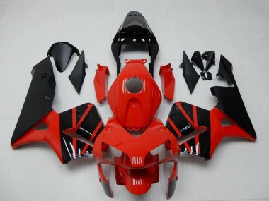 Best 2003-2004 Honda CBR600RR Motorcycle Fairings - Red Glossy Black OEM Style UK