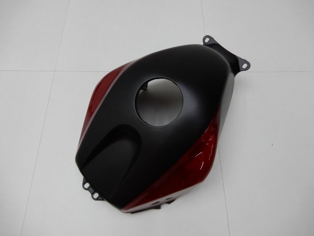 2003-2004 Honda CBR600RR Motorcycle Fairings - Red Matte Black Stripe UK