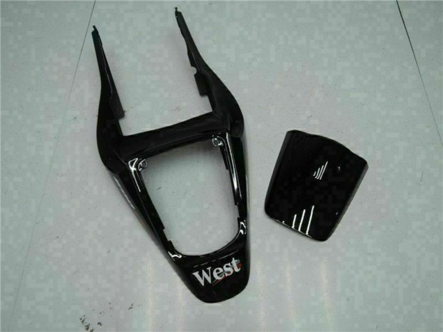 2003-2004 Honda CBR600RR Motorcycle Fairings - Glossy Black White West Mobil UK