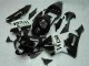 2003-2004 Honda CBR600RR Motorcycle Fairings - Glossy Black White West Mobil UK