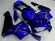 2003-2004 Honda CBR600RR Motorcycle Fairing Kits - Blue Glossy Black UK