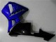 2003-2004 Honda CBR600RR Motorcycle Fairing Kits - Blue Glossy Black UK