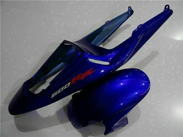 2003-2004 Honda CBR600RR Motorcycle Fairing Kits - Blue Glossy Black UK