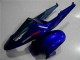 2003-2004 Honda CBR600RR Motorcycle Fairing Kits - Blue Glossy Black UK