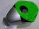 2003-2004 Honda CBR600RR Motorcycle Fairing - Silver Green Glossy Black UK