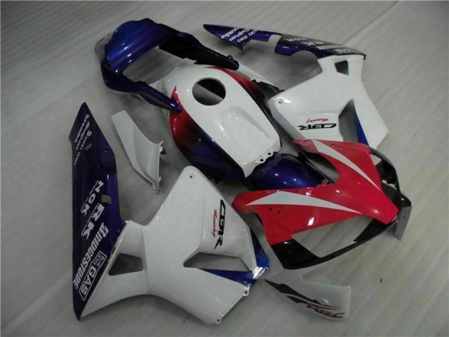 2003-2004 Honda CBR600RR Motorcycle Fairing - White Red Blue UK