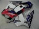 2003-2004 Honda CBR600RR Motorcycle Fairing - White Red Blue UK