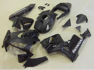 Best 2003-2004 Honda CBR600RR Motorcycle Fairing Kits - Glossy Black Matte Black UK