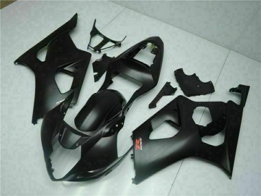 Best 2003-2004 Suzuki GSXR 1000 Motorcycle Fairings - Matte Black Red UK