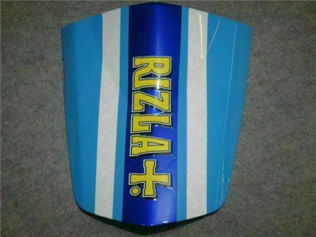 2003-2004 Suzuki GSXR 1000 Motorcycle Fairings - Blue White Yellow Rizla UK