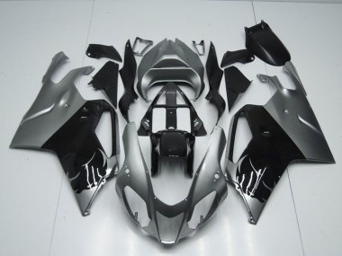 Best 2003-2006 Aprilia RSV1000 Motorcycle Fairing - Glossy Black Grey UK