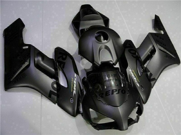 2004-2005 Honda CBR1000RR Motorcycle Fairings - Matte Black Repsol UK