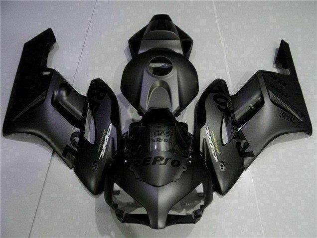 2004-2005 Honda CBR1000RR Motorcycle Fairings - Matte Black Repsol UK