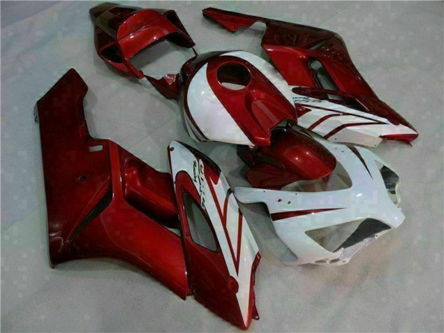 2004-2005 Honda CBR1000RR Motorcycle Fairings - White Red Black UK